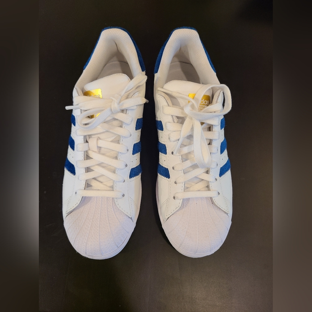 Adidas Superstar Teal size 8 Mens